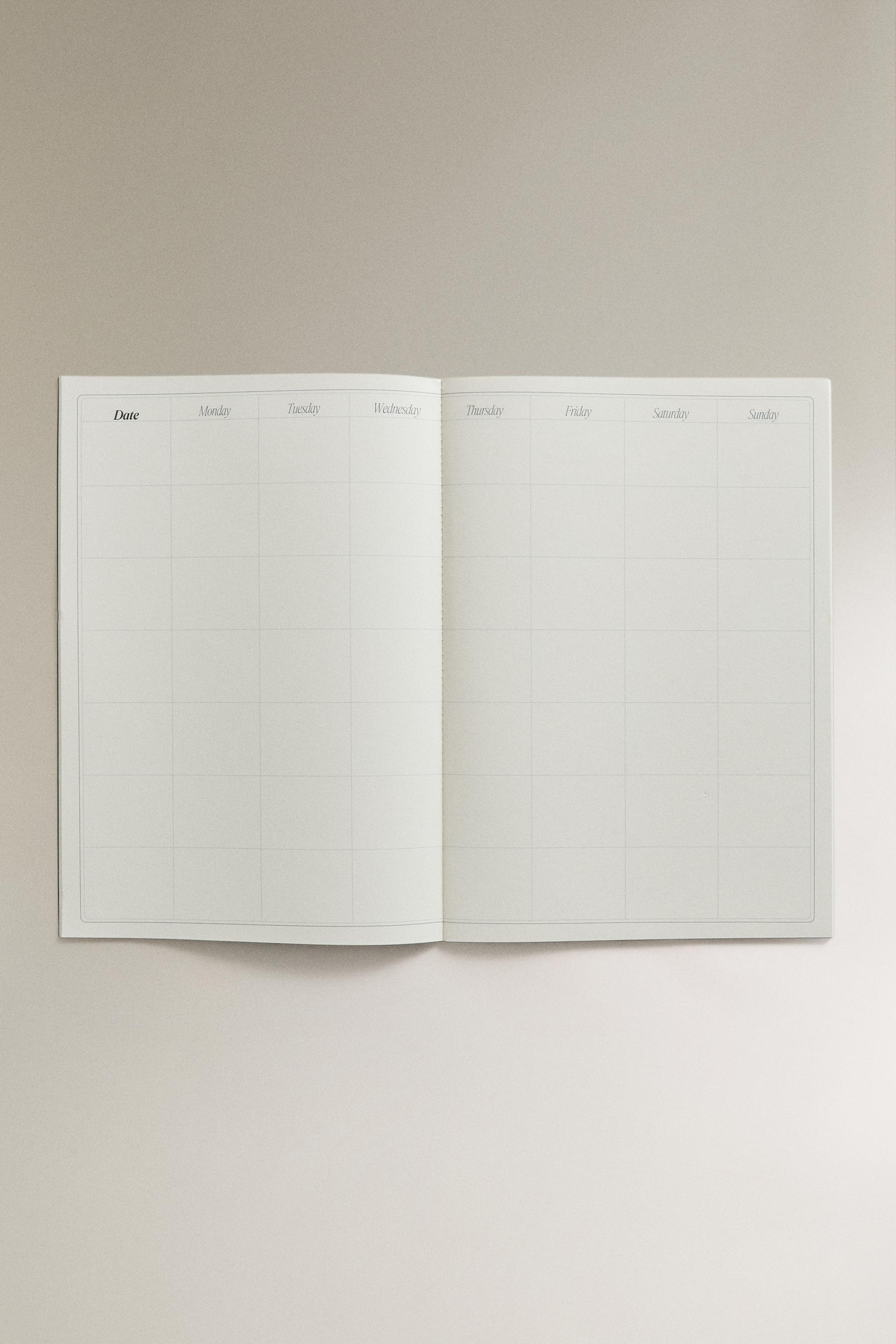 EXTRA LARGE MONTHLY PLANNER
